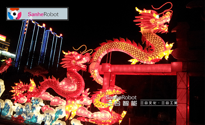 節日彩燈分享 | 春節迎春龍燈 龍年主題彩燈